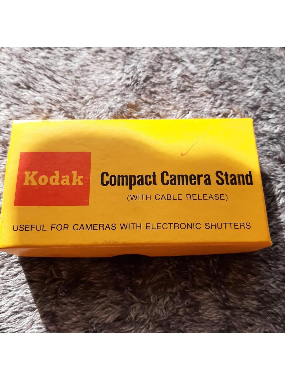 Vintage Kodak C225 Compact Camera Stand With Cable Release Box & Instructions